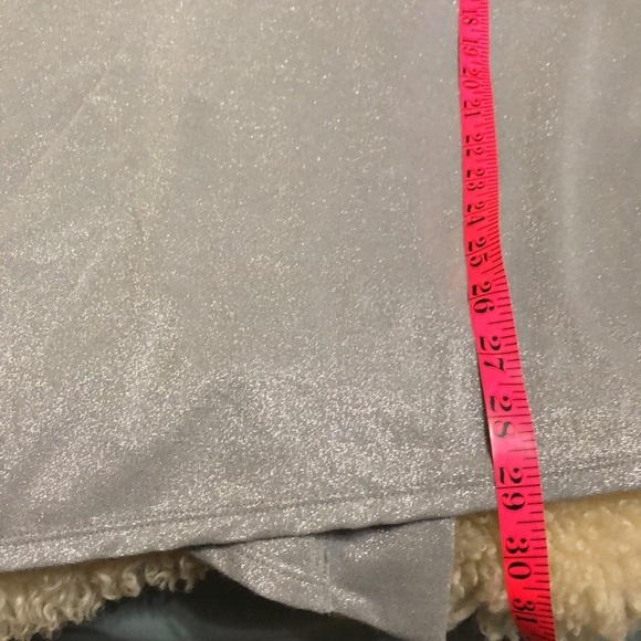 Silver shimmer lightweight cardigan size L - Picture 5 of 5